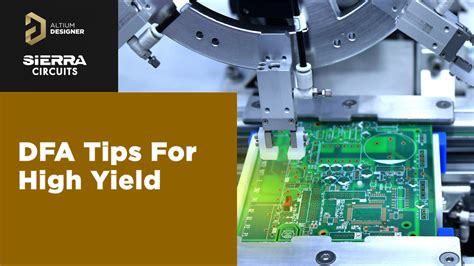DFA Guidelines for an Efficient PCB Design .